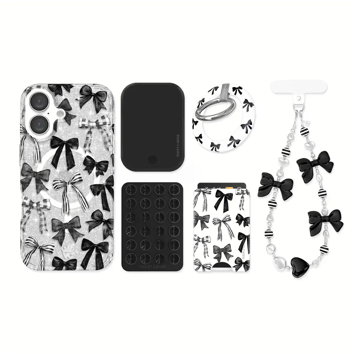 Gothic Bows iPhone Bundle Set