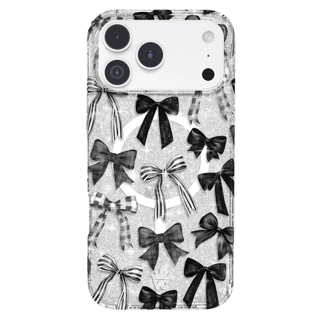 Gothic Bows iPhone Case