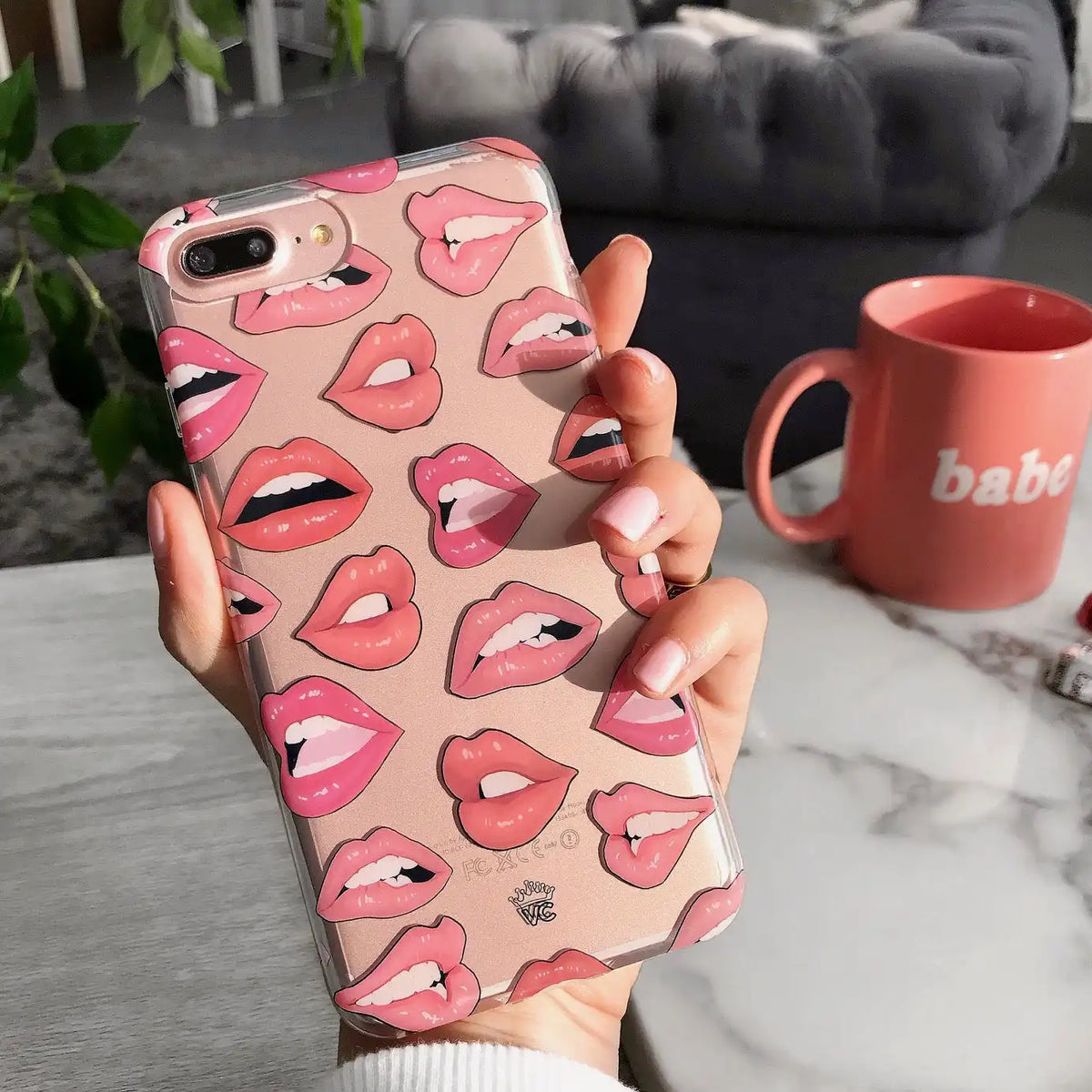 Nude Lips iPhone Case