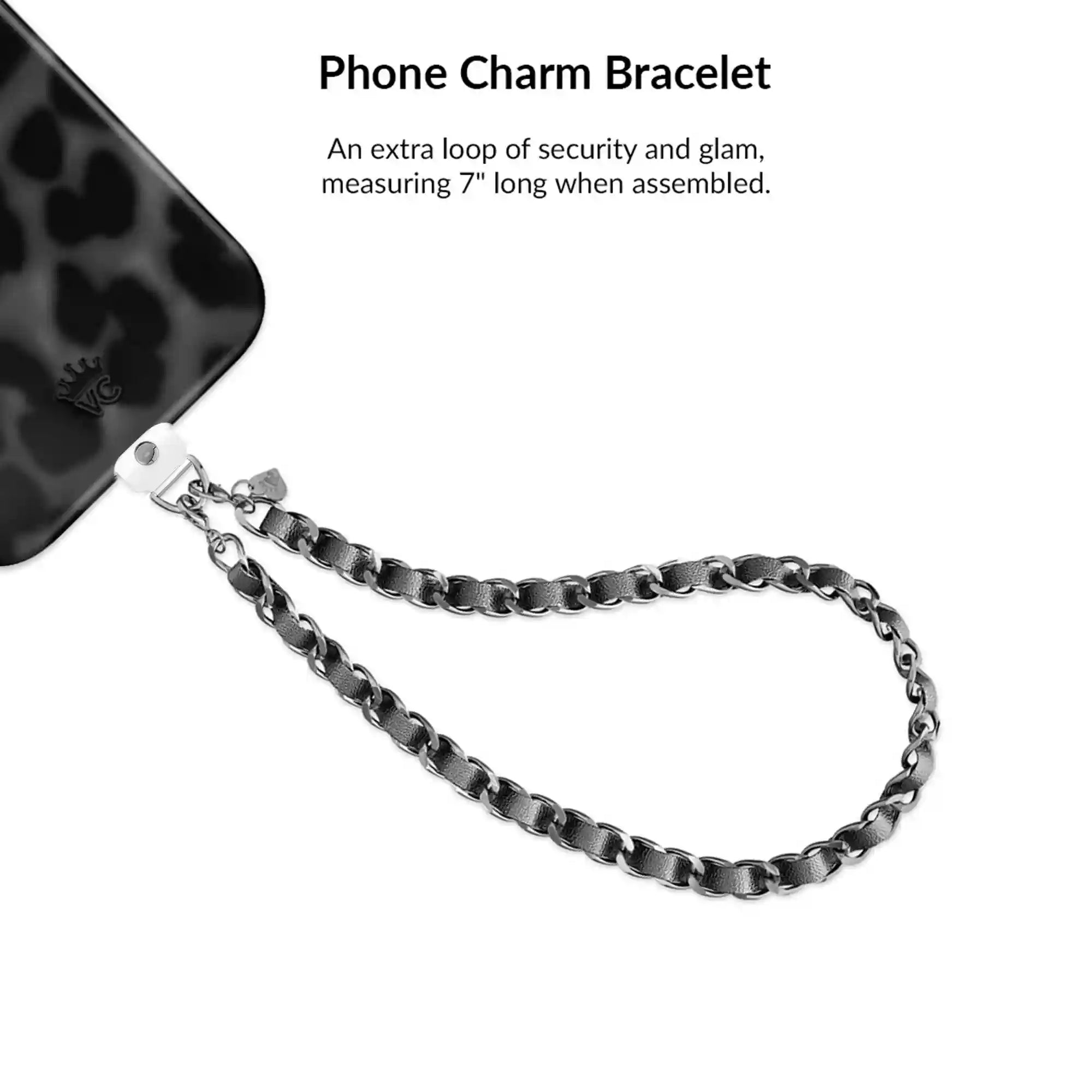 It Girl Black Leopard iPhone Bundle Set