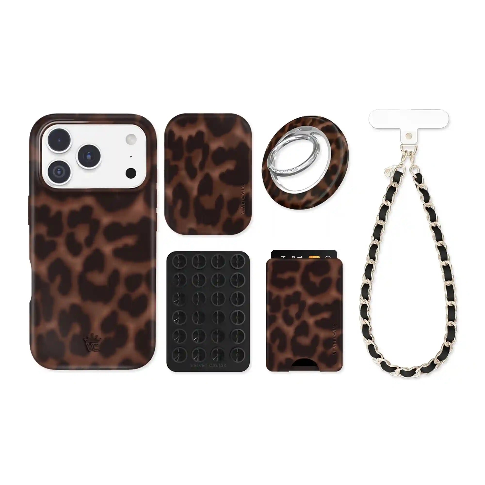 It Girl Leopard iPhone Bundle Set