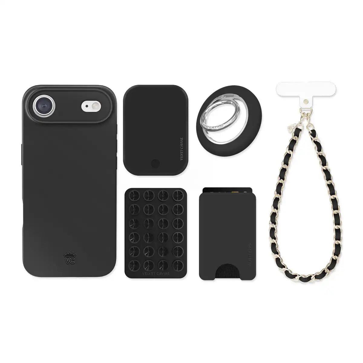 Just Black iPhone Bundle Set