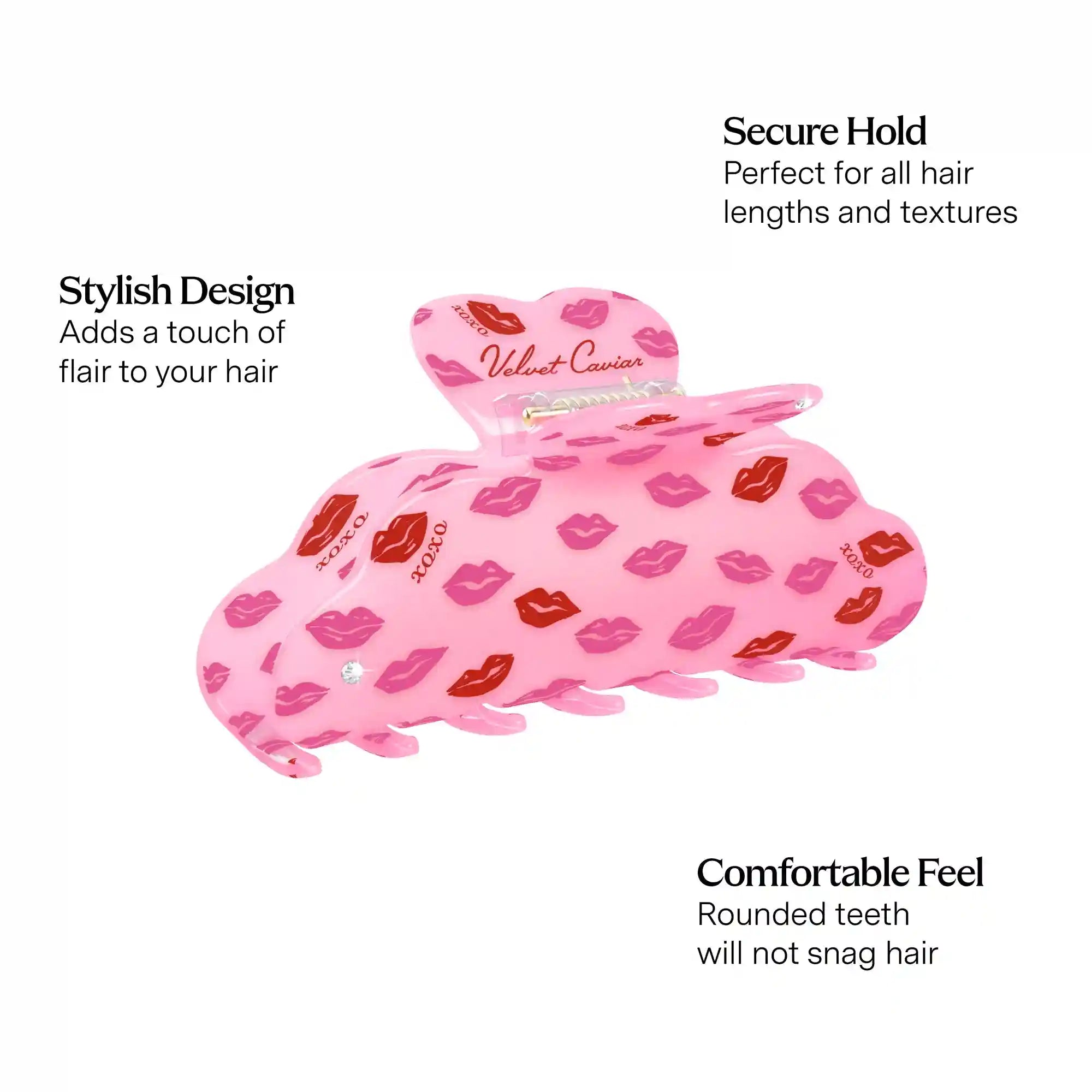 Crystal & Polkadot Hair Clip Bundle