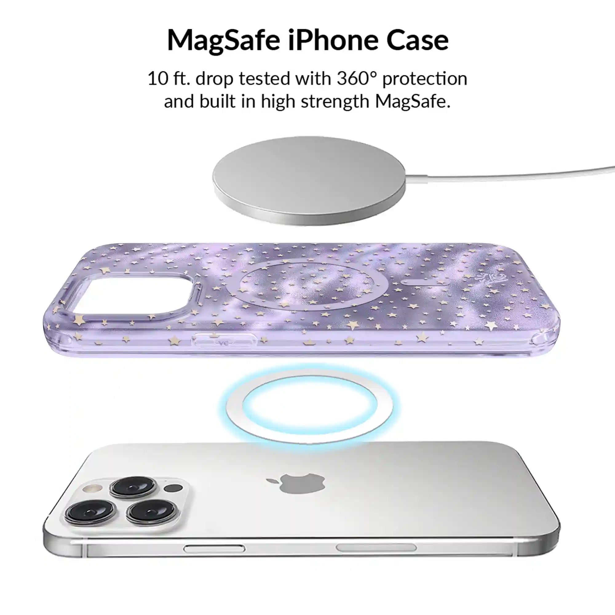 Lilac Celestial Stars iPhone Bundle Set