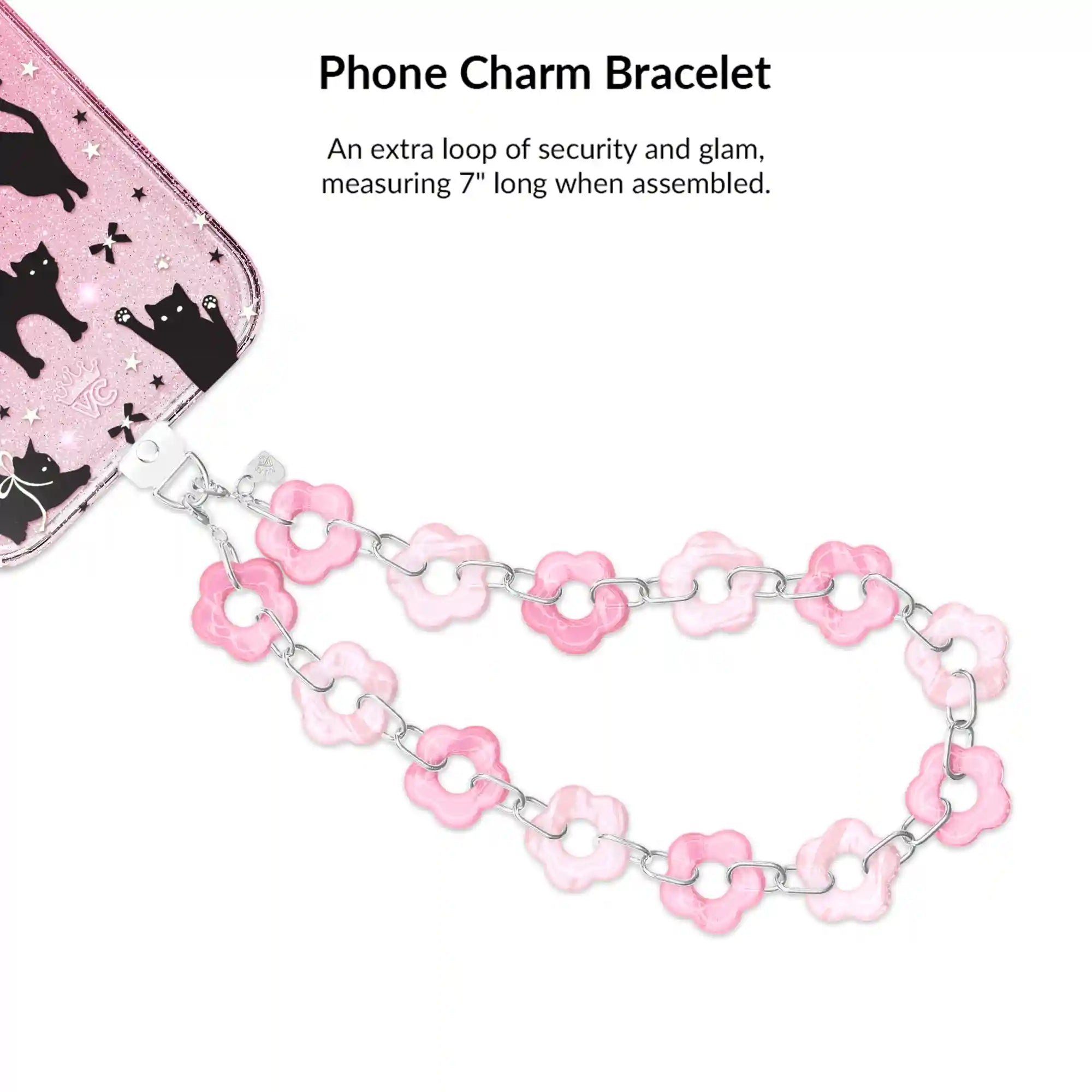 Lucky Kittens Glitter iPhone Bundle Set