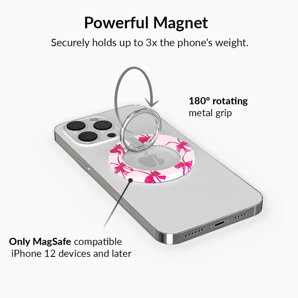 Ballerina Bows MagSafe Grip Ring