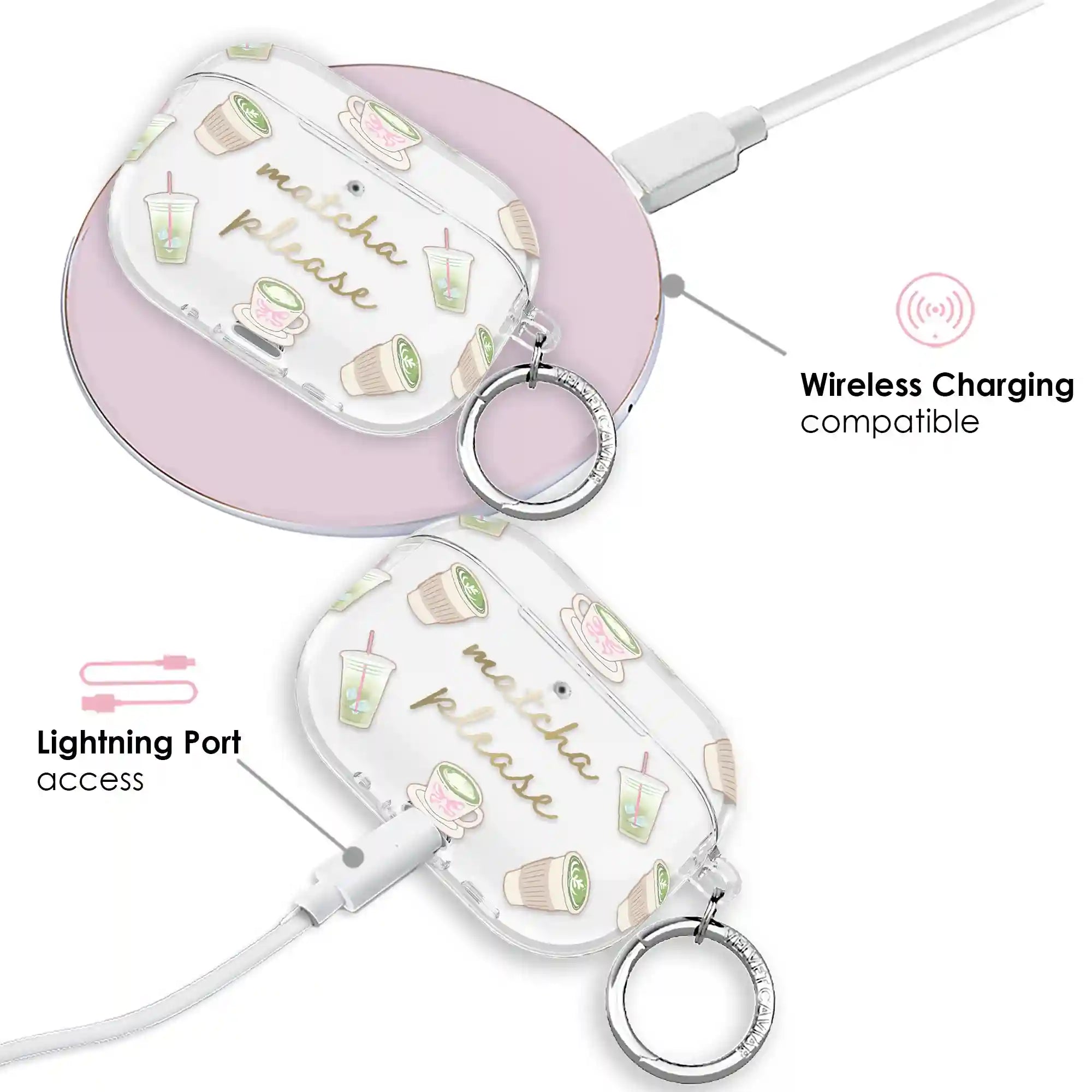 Matcha Please AirPod Case