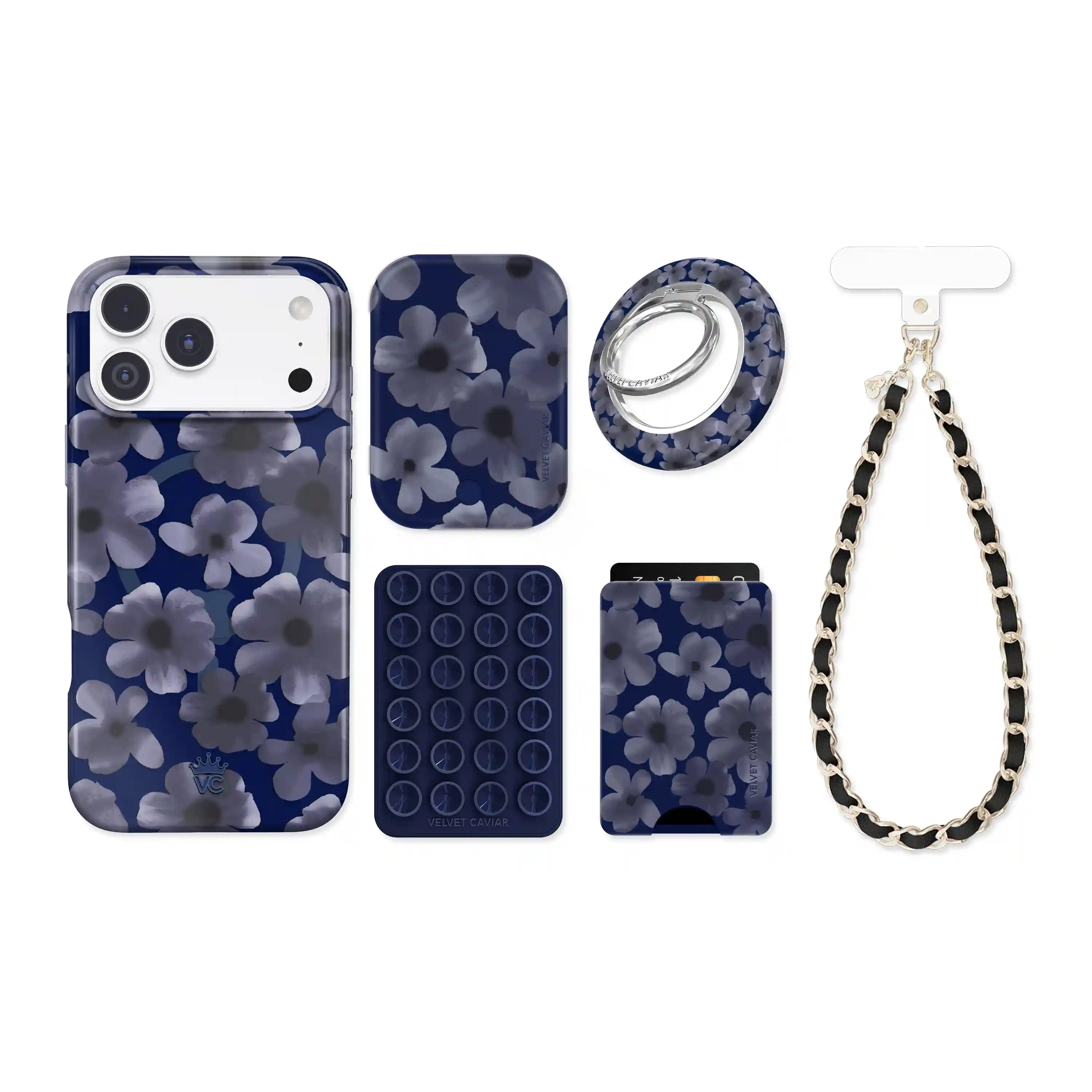 Midnight Blossom iPhone Bundle Set