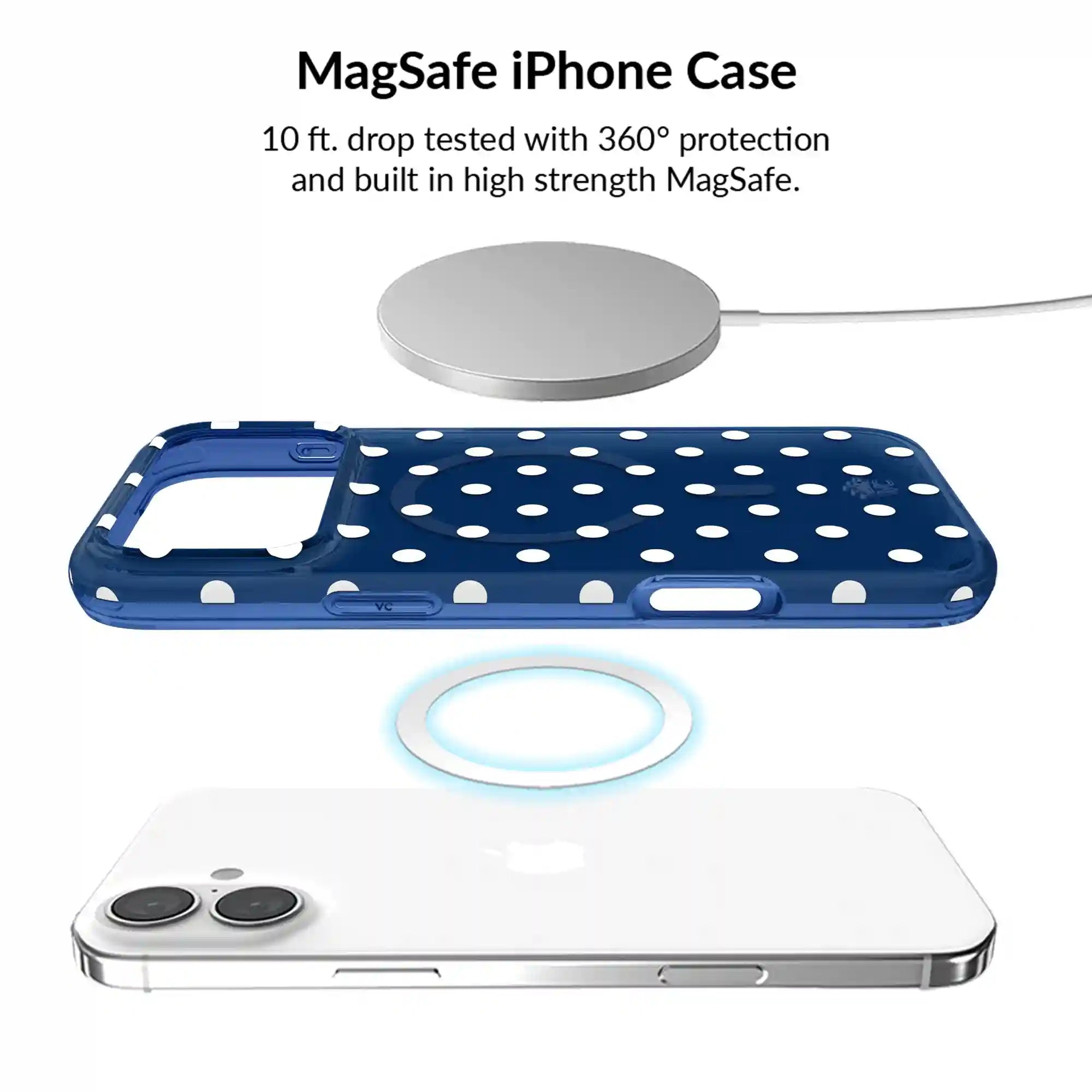 Midnight Polka Dot iPhone Bundle Set