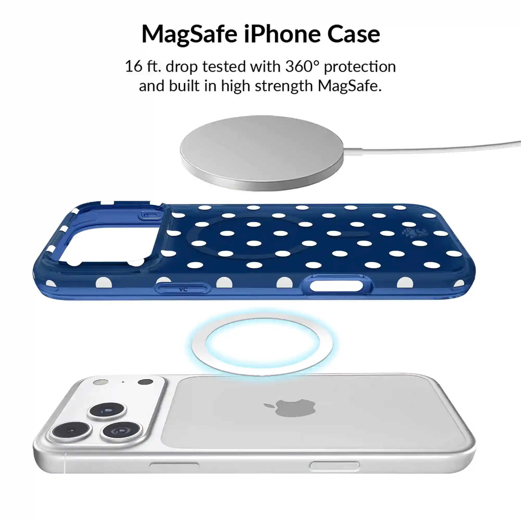 Midnight Polka Dot iPhone Bundle Set