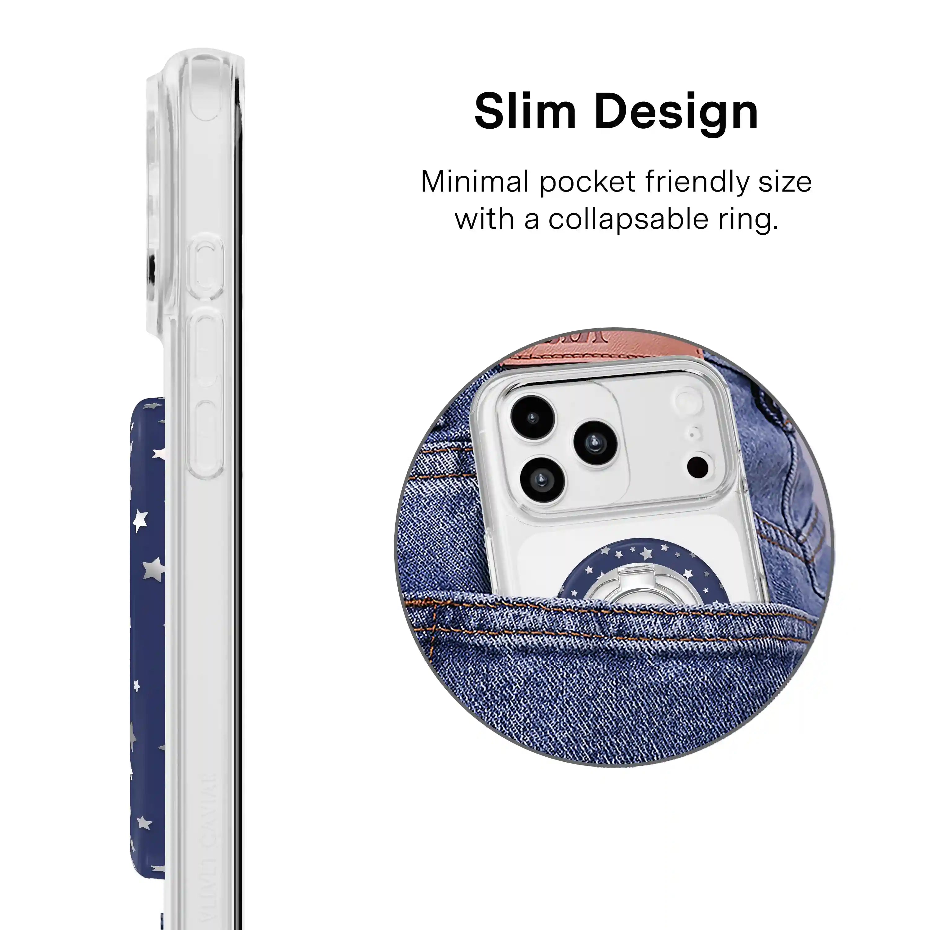 Midnight Stars MagSafe Grip Ring