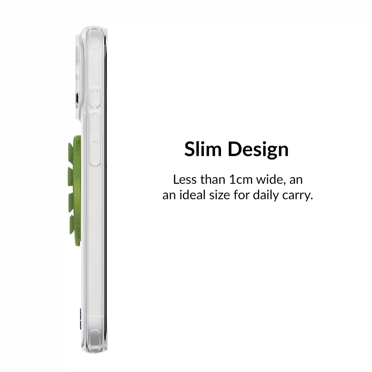 Matcha Green Heart MagSafe MightyGrip