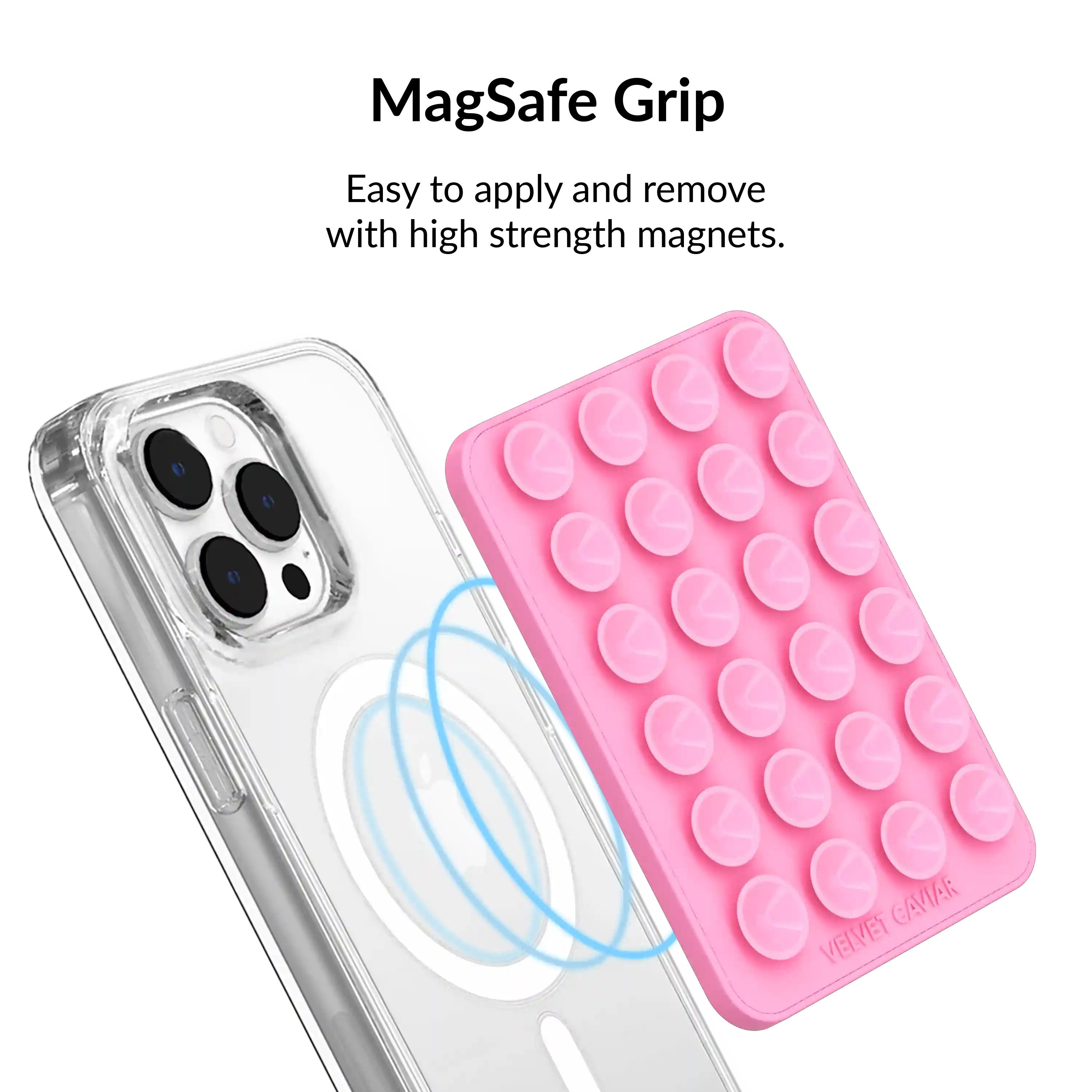 Pink MightyGrip MagSafe Mount