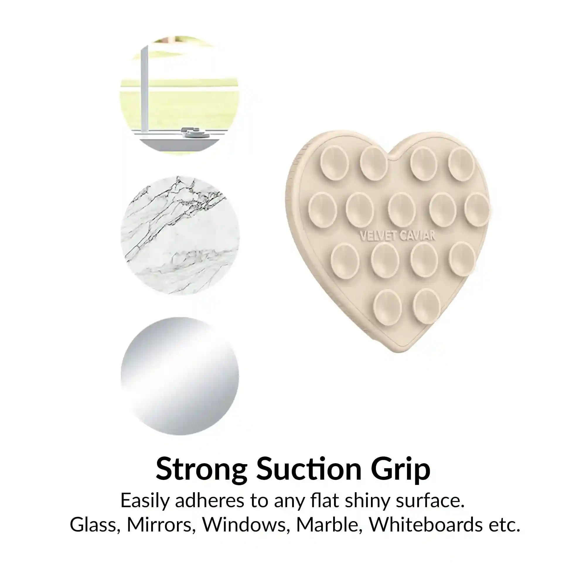 Sand Stone Heart MagSafe MightyGrip