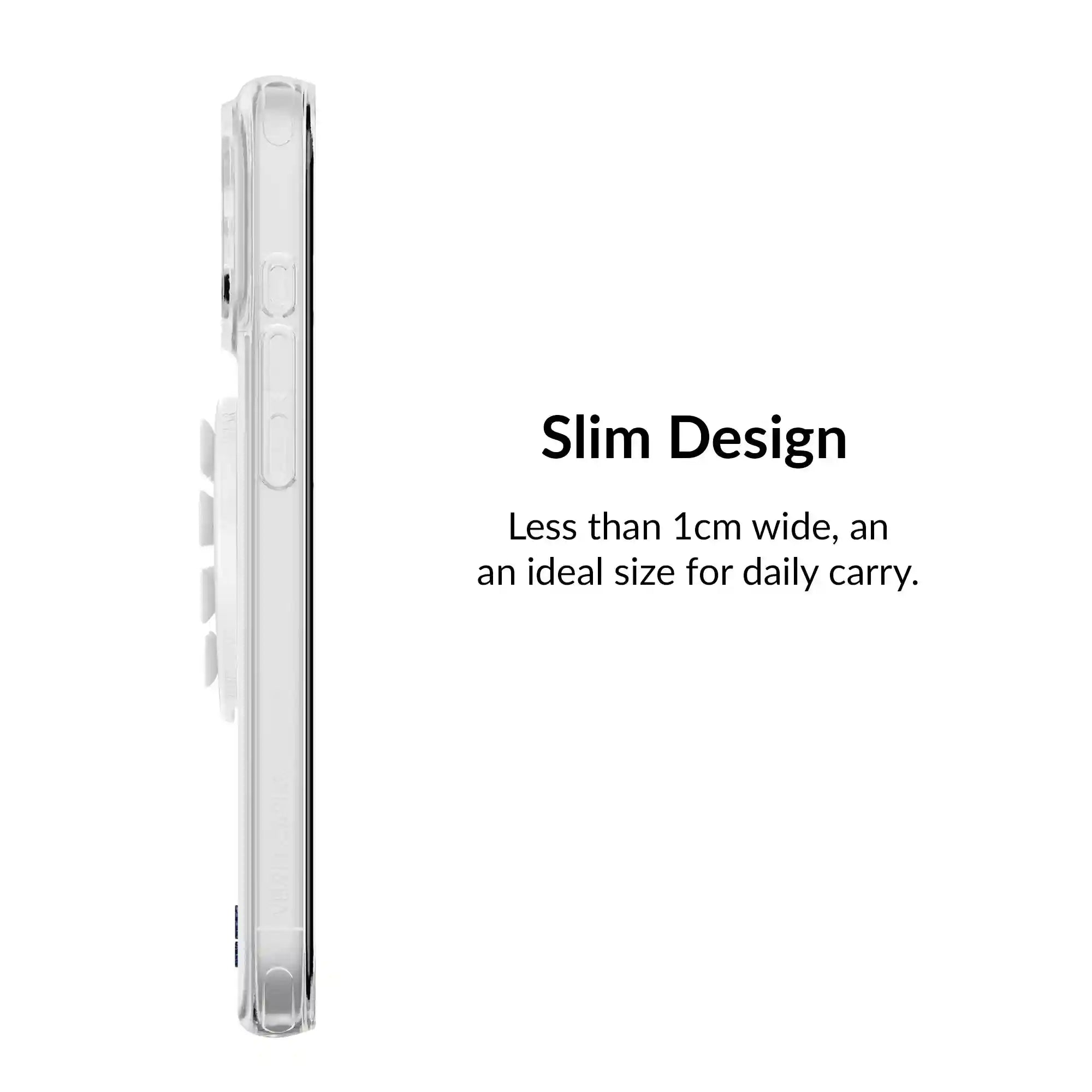 White Heart MagSafe MightyGrip
