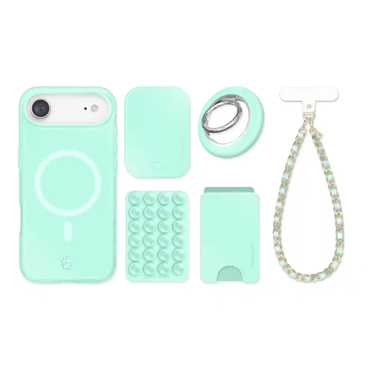 Mint Jelly iPhone Bundle Set