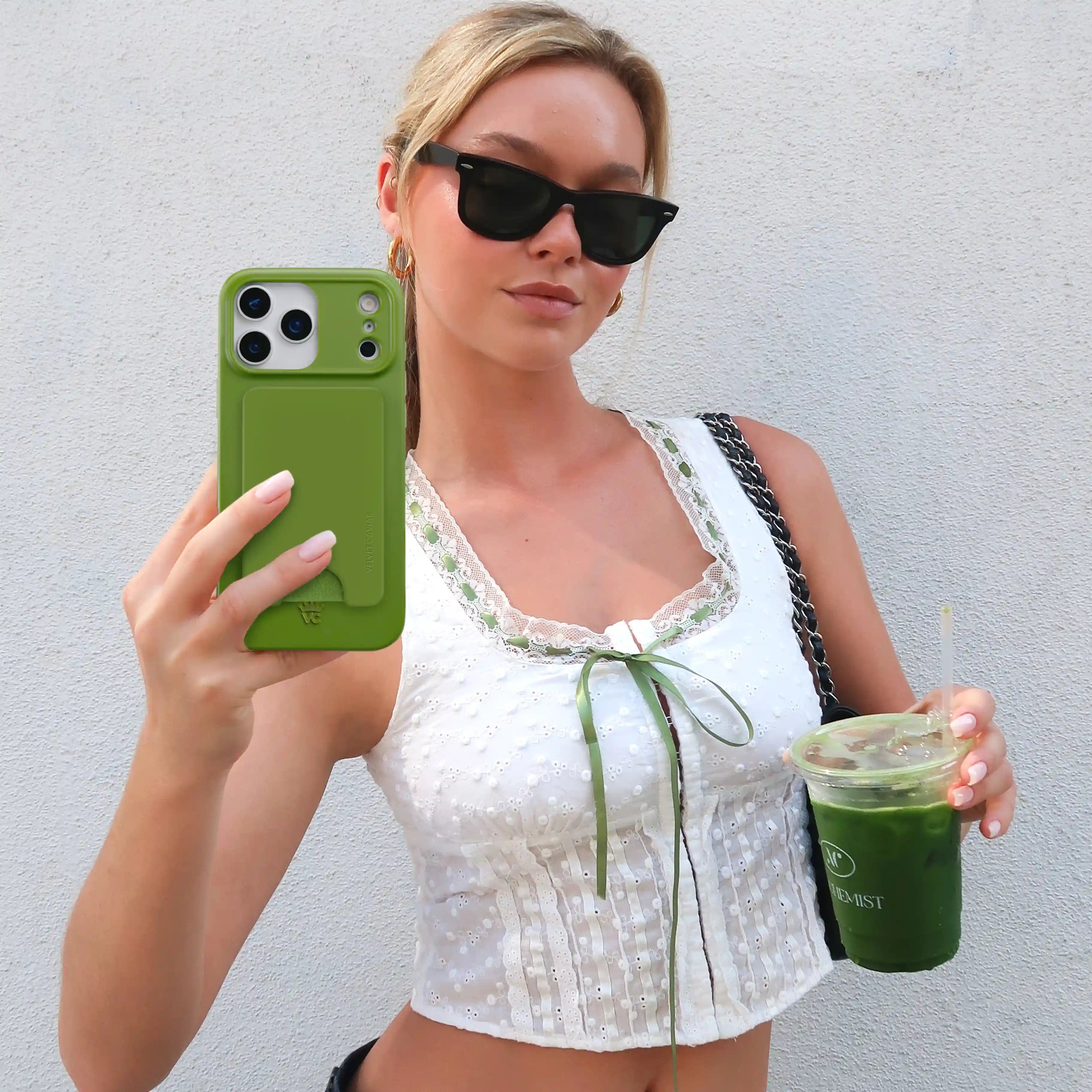 Matcha Green MagSafe Wallet