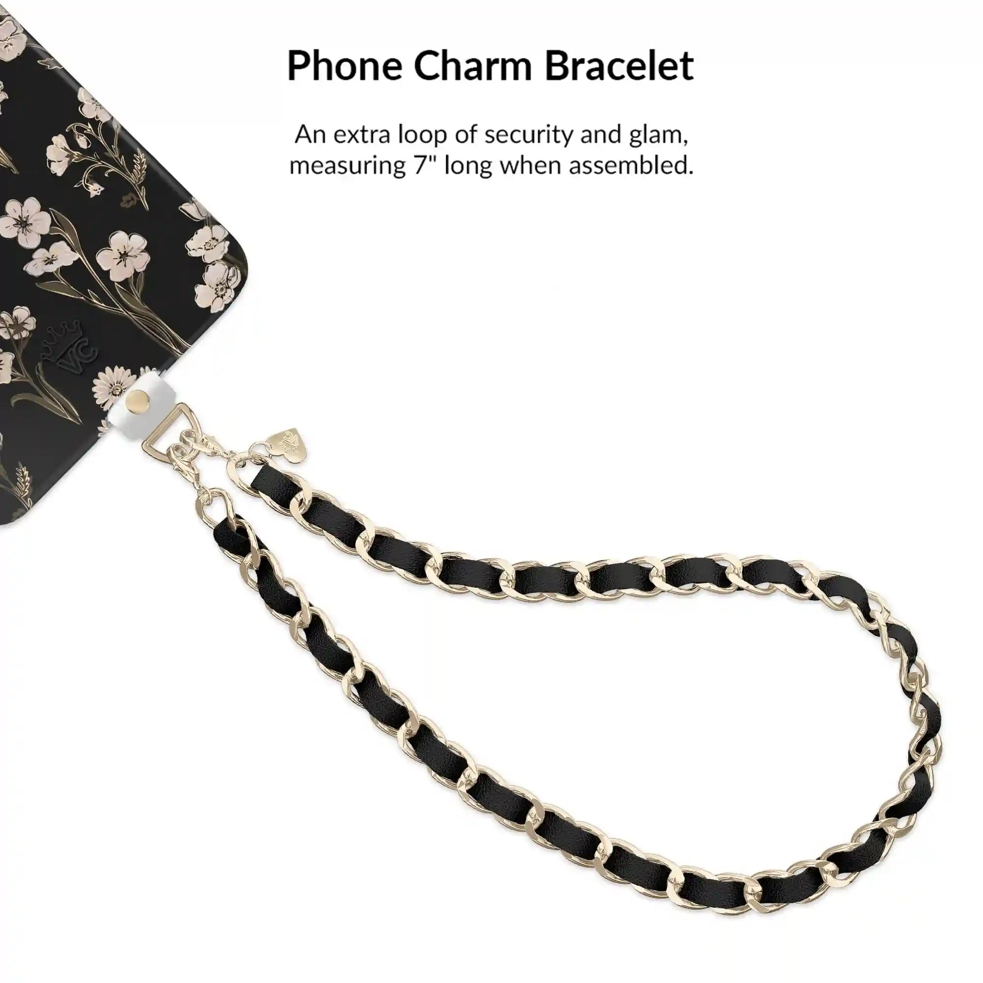Nightbloom Gold Chrome Floral Samsung Bundle Set