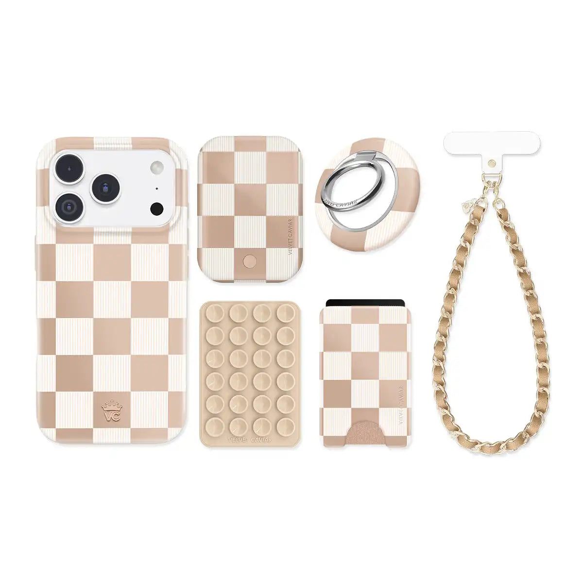 Nude Vibe Check iPhone Bundle Set
