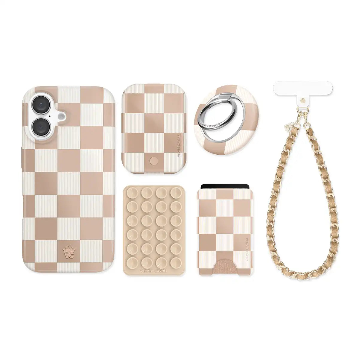 Nude Vibe Check iPhone Bundle Set