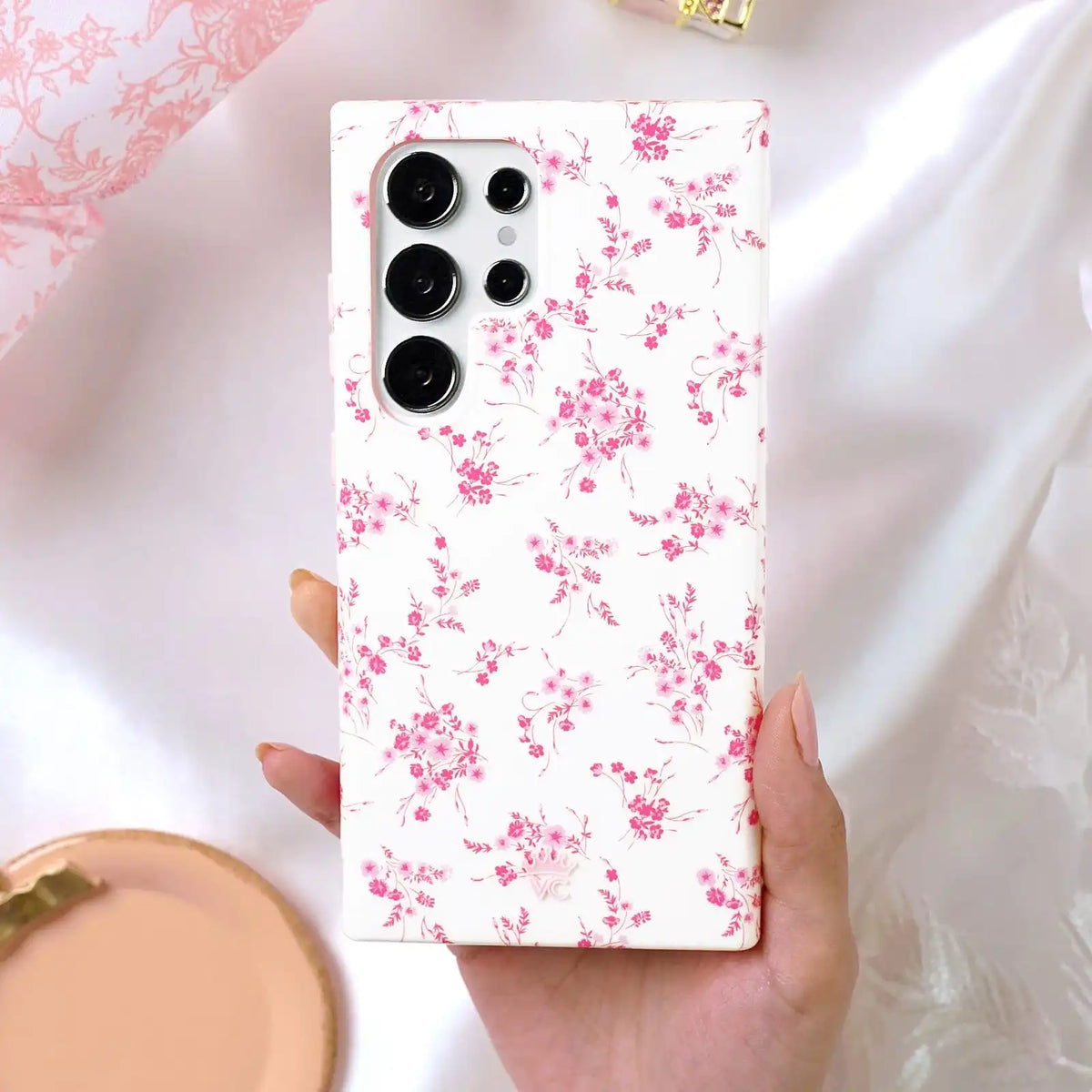 French Rose Floral Samsung Case
