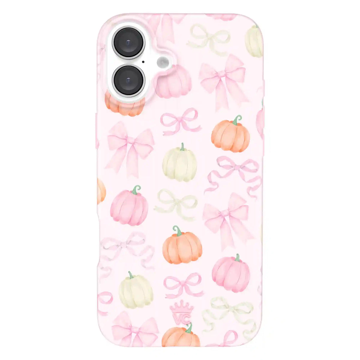 Pink Pumpkin Princess iPhone Case