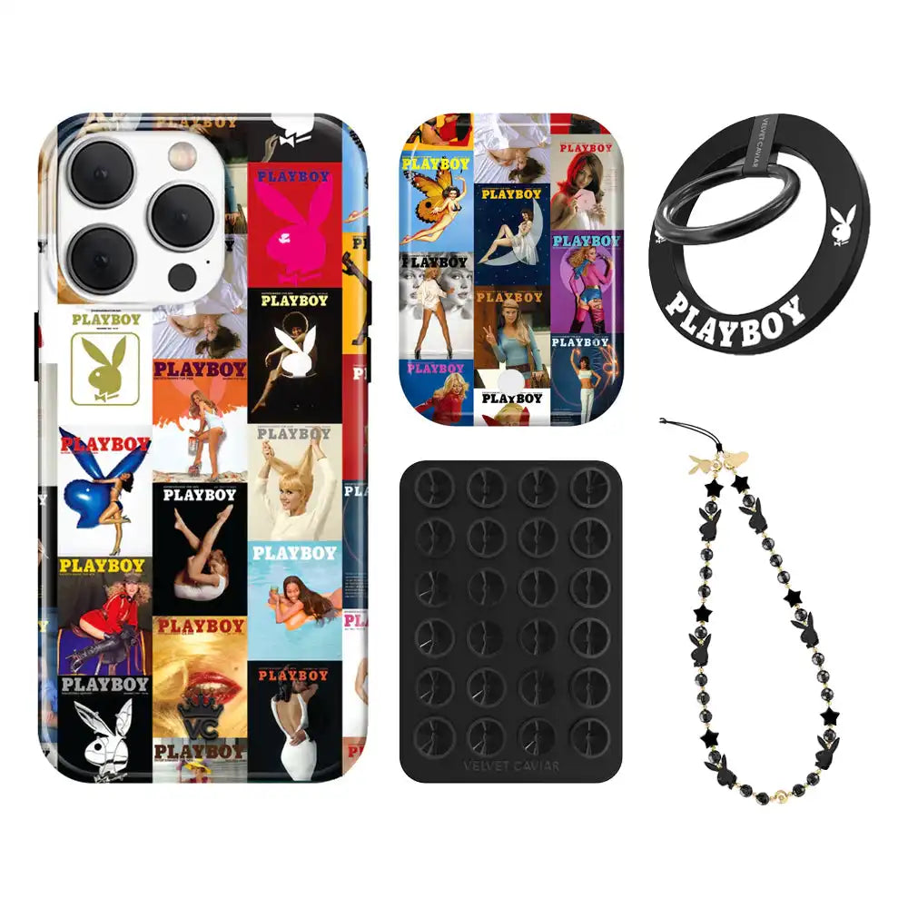 Playboy Centerfold iPhone Bundle Set - Grip