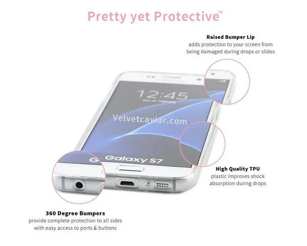 Blue Opal Samsung Galaxy Case