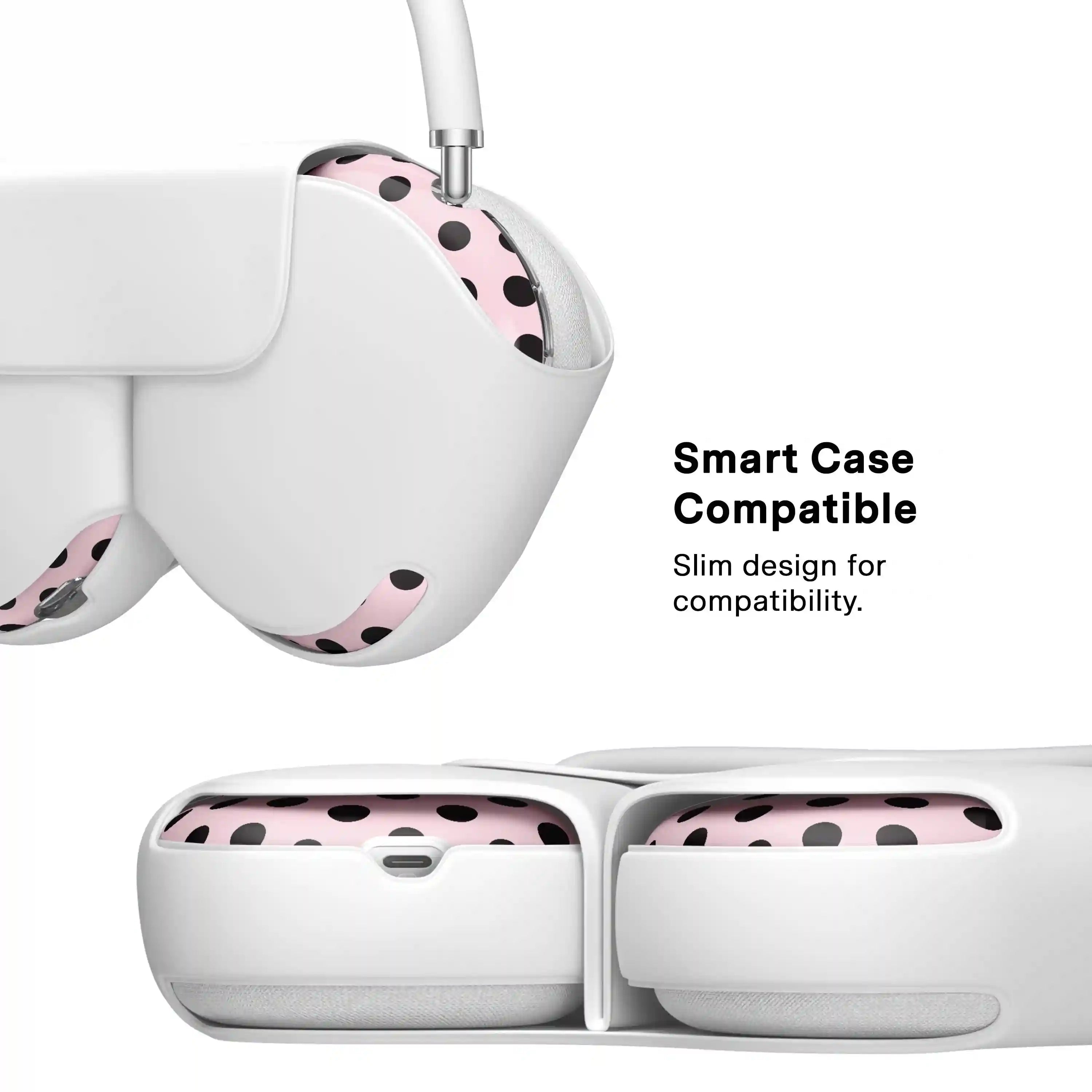 Princess Pink Polkadot AirPod Max Case