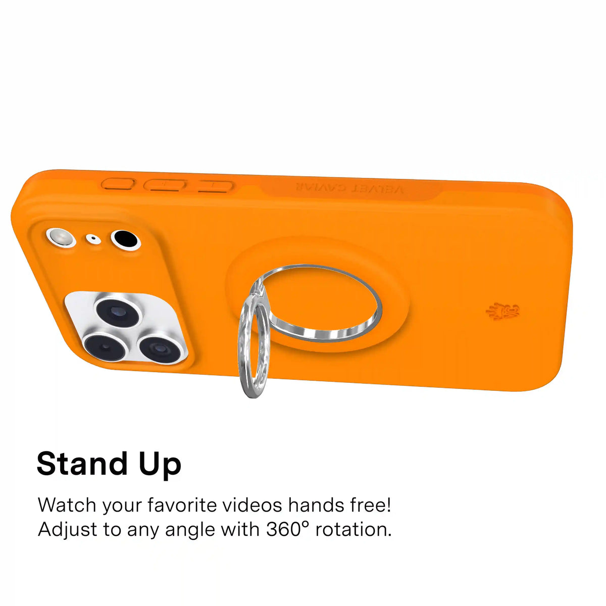 Pumpkin Spice Orange MagSafe Grip Ring