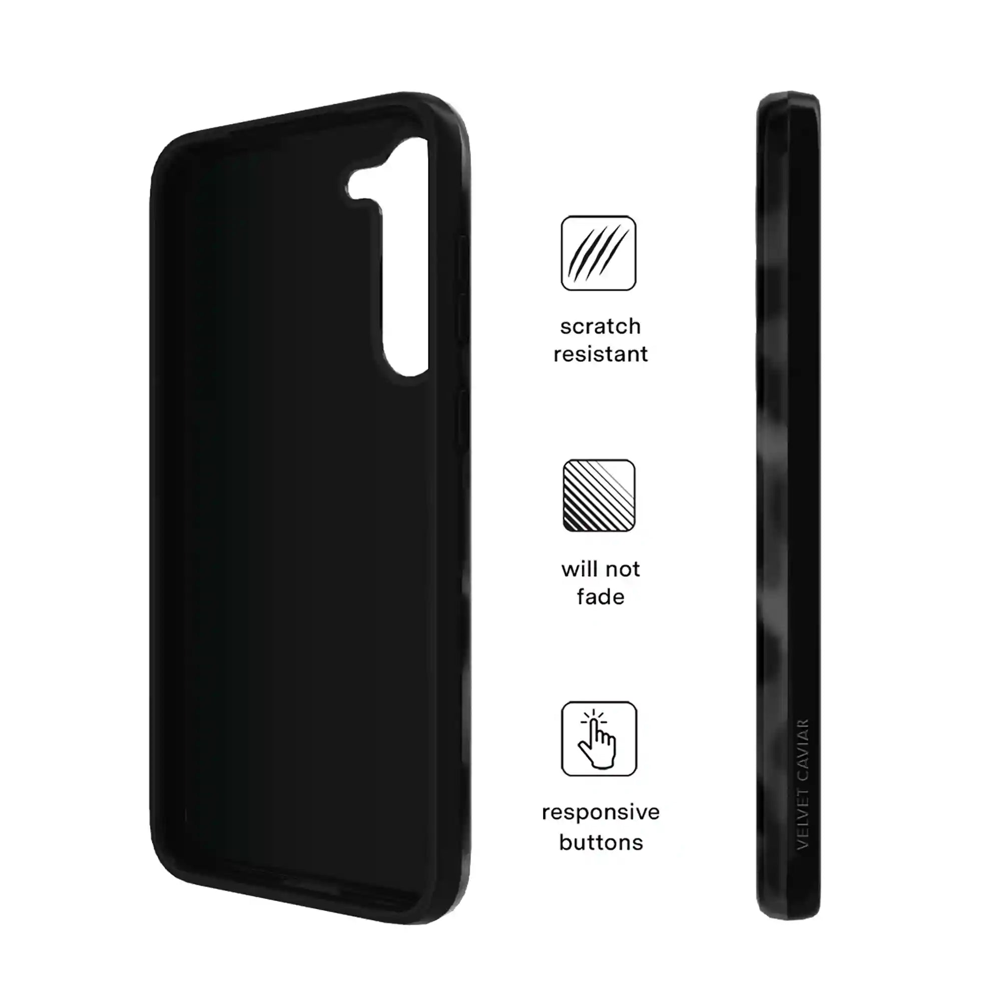 It Girl Black Leopard Samsung Case