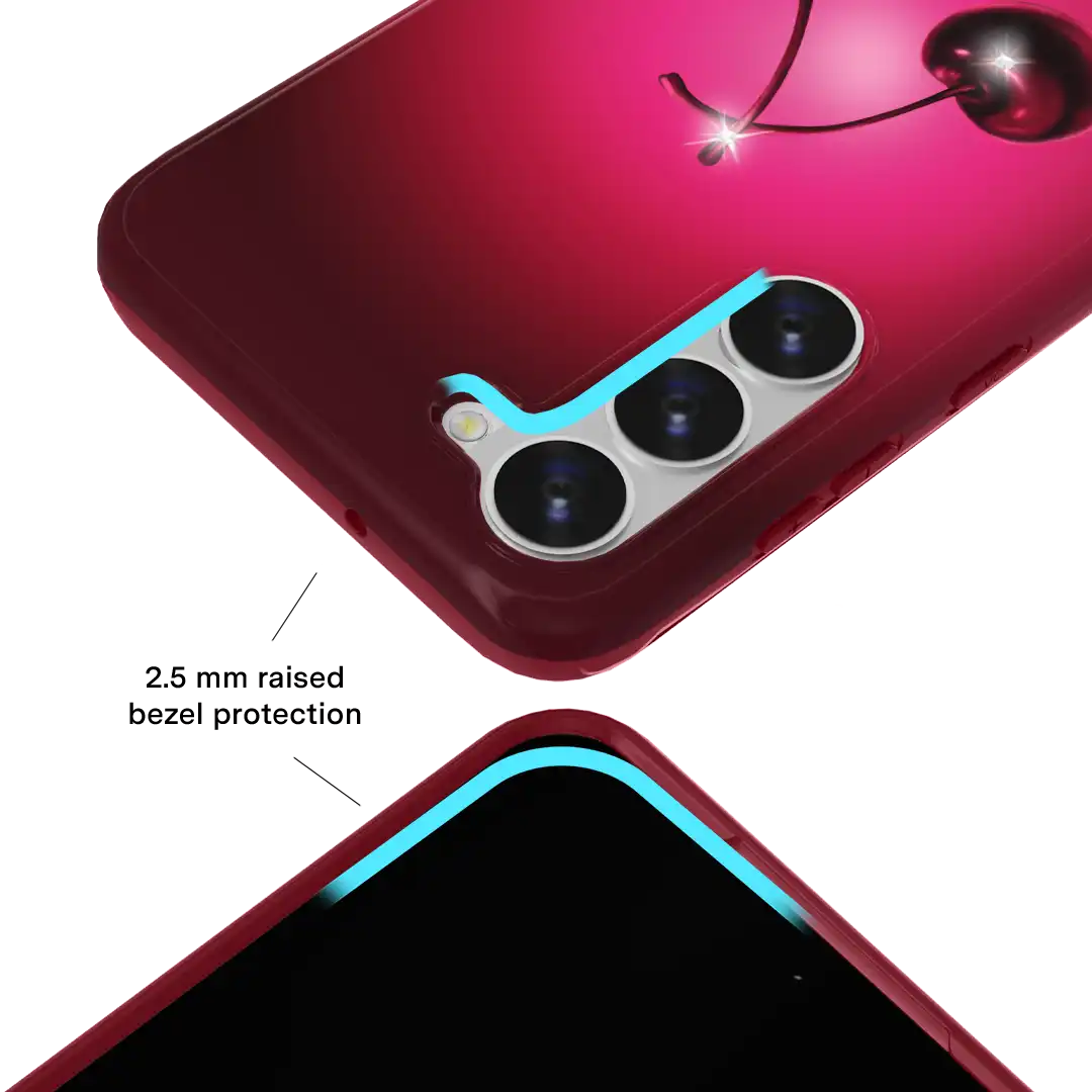 Black Cherry Crystal Samsung Case