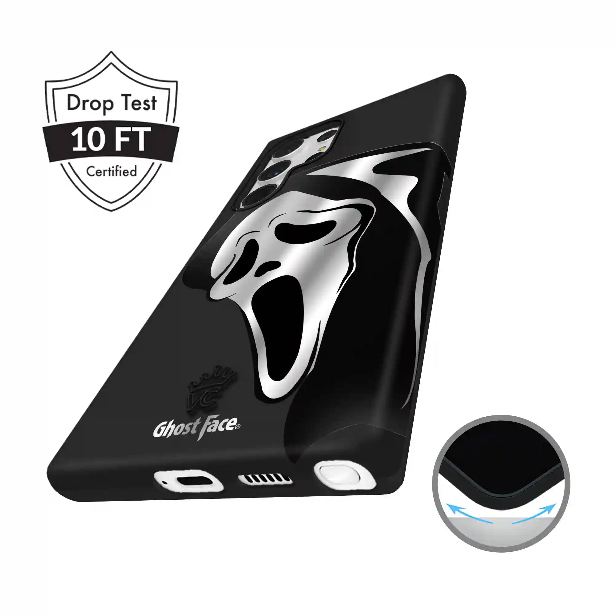 Ghost Face Killer Chrome Samsung Case