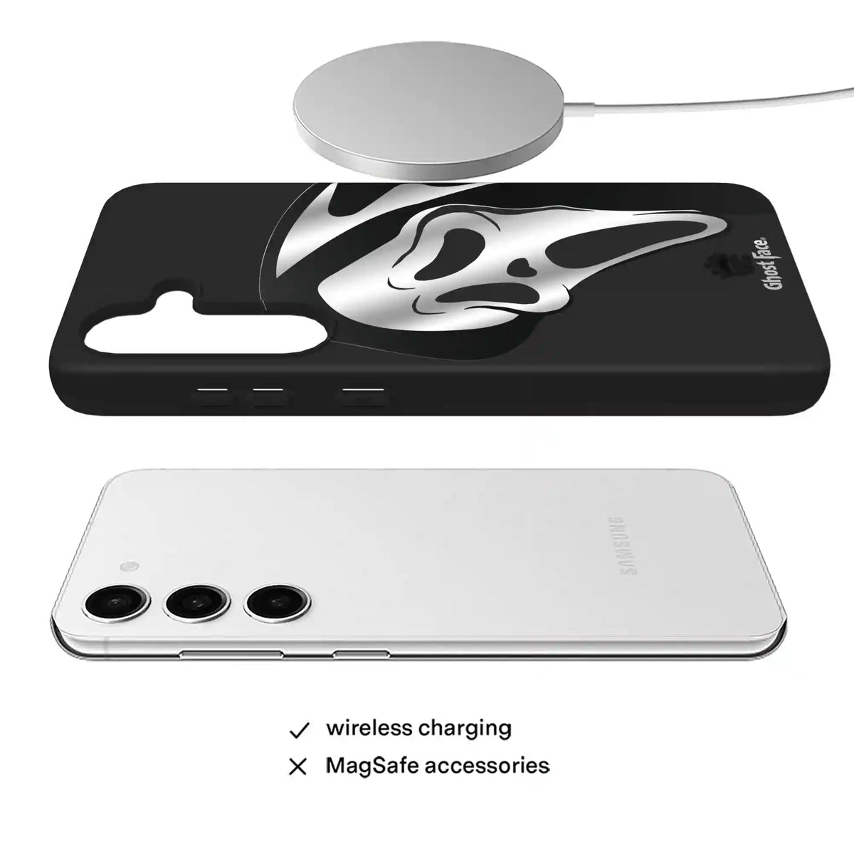 Ghost Face Killer Chrome Samsung Case