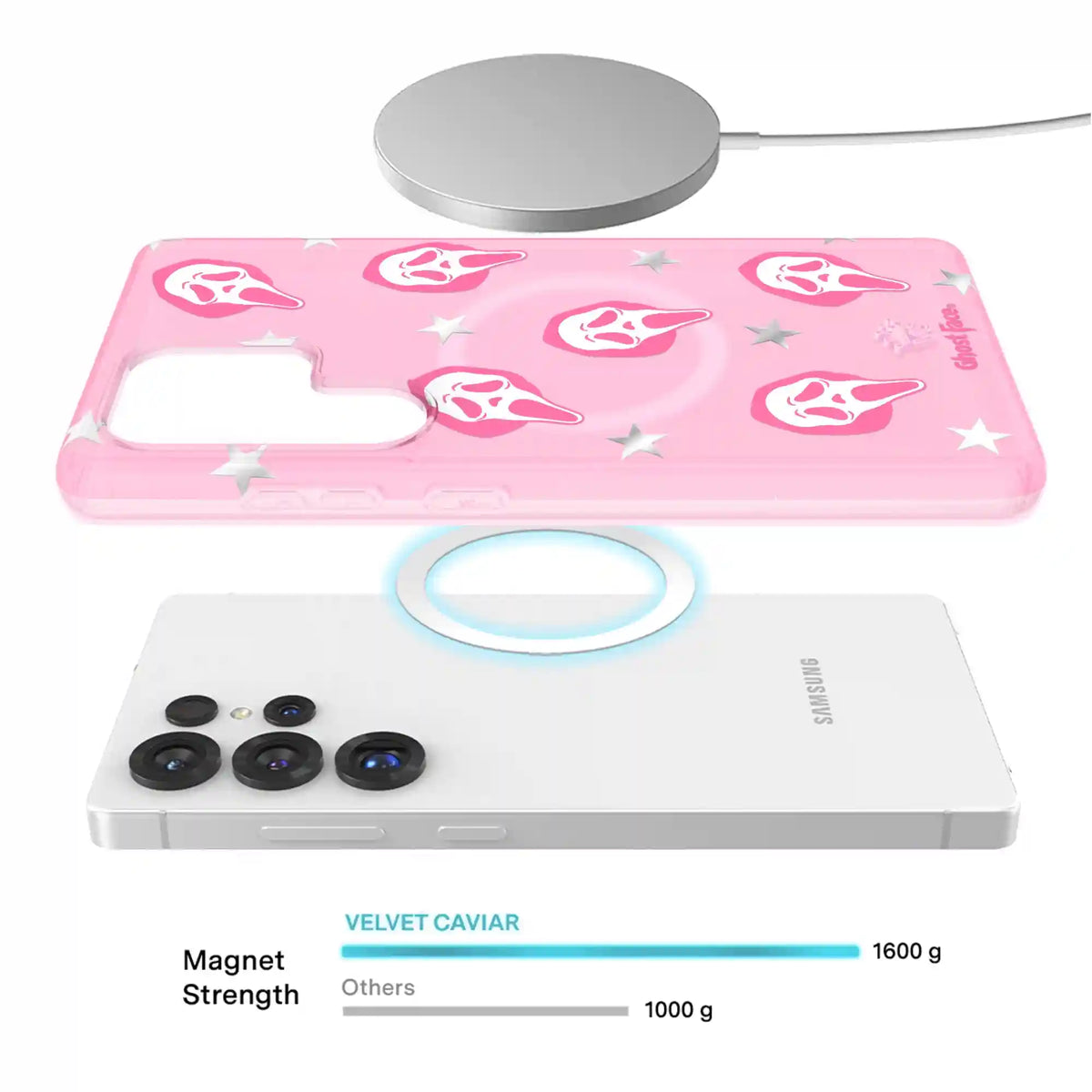 Ghost Face Call Me Pink Samsung Case