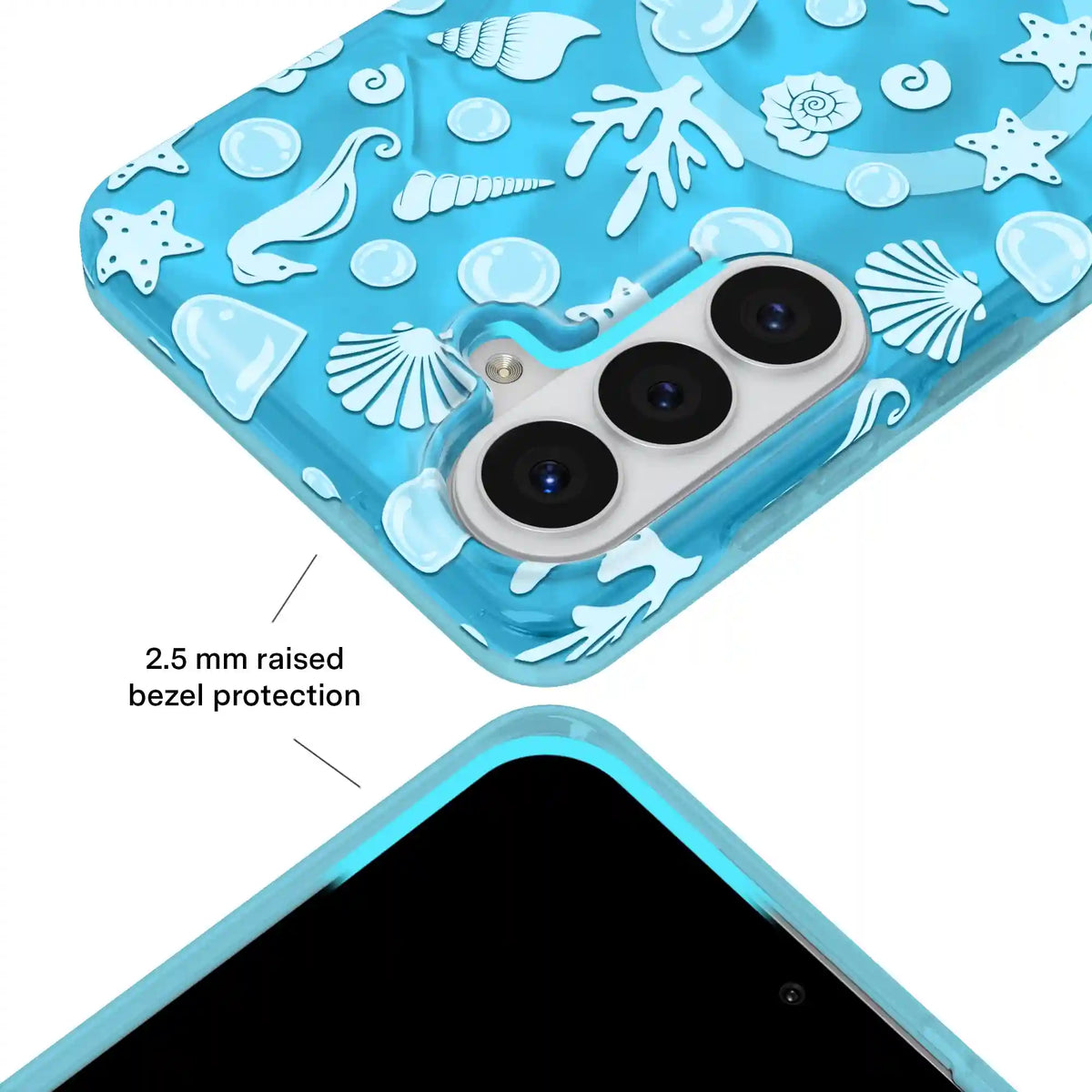 Aquamarine Holo Samsung Case