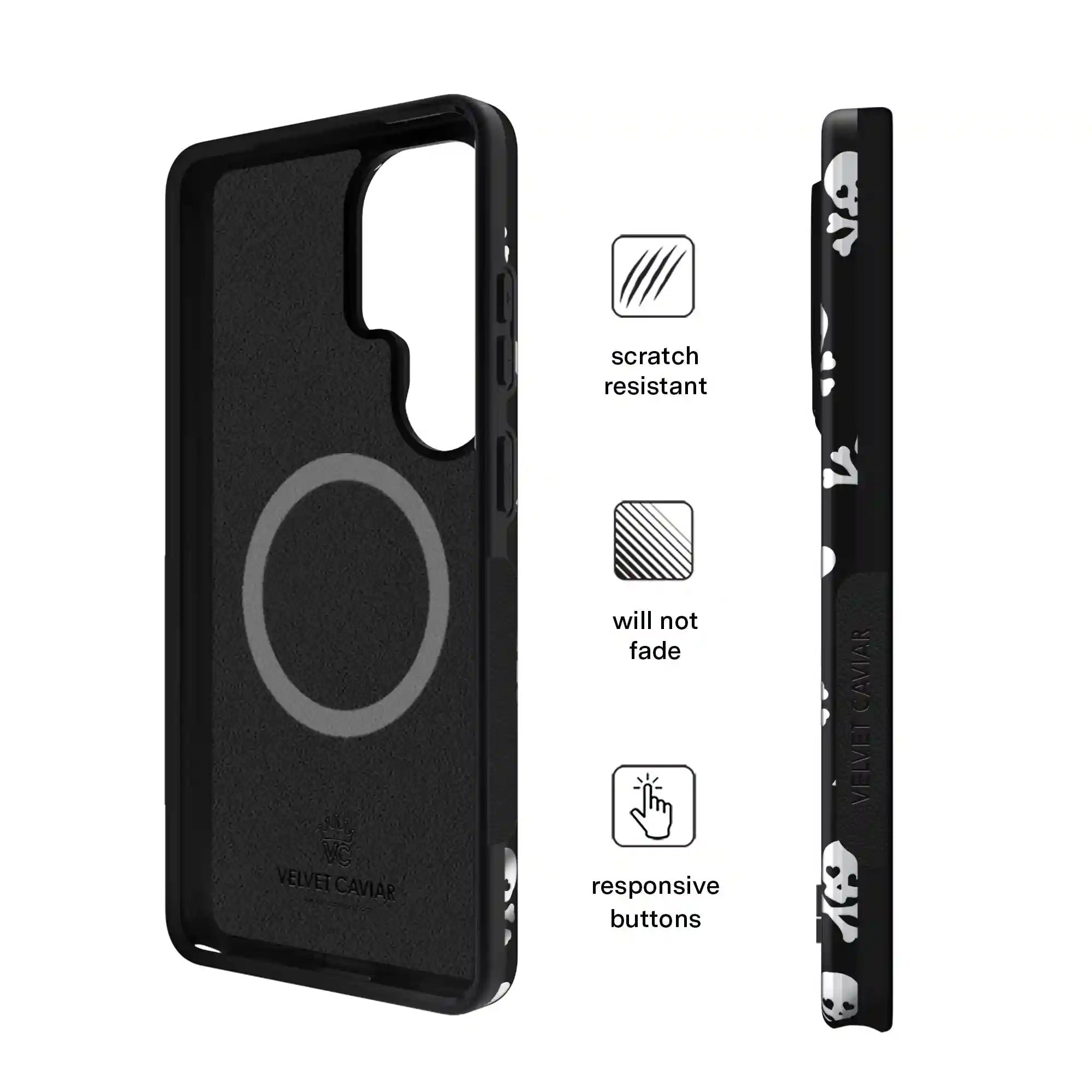 Chrome Skulls Samsung Case