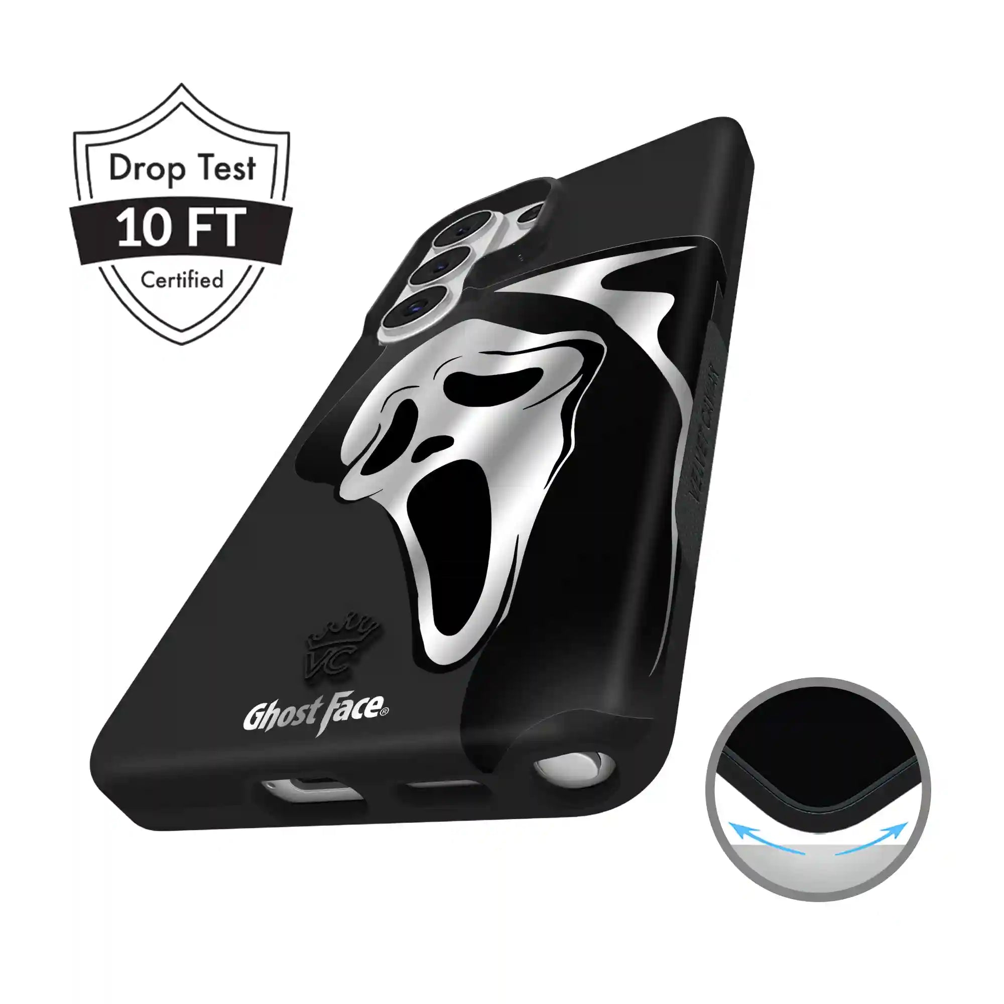 Ghost Face Killer Chrome Samsung Case