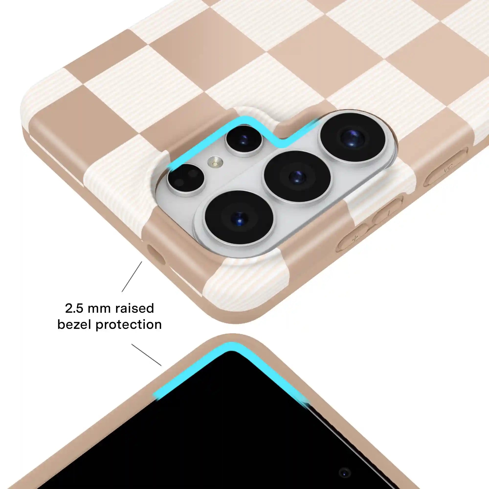 Nude Vibe Checker Samsung Case