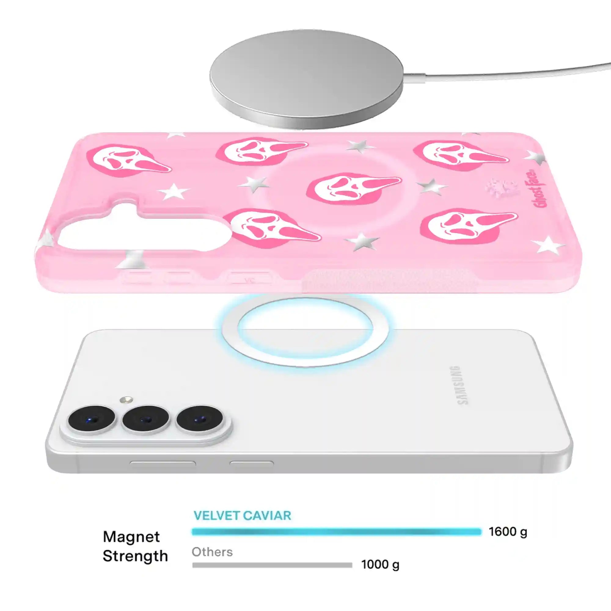 Ghost Face Call Me Pink Samsung Case