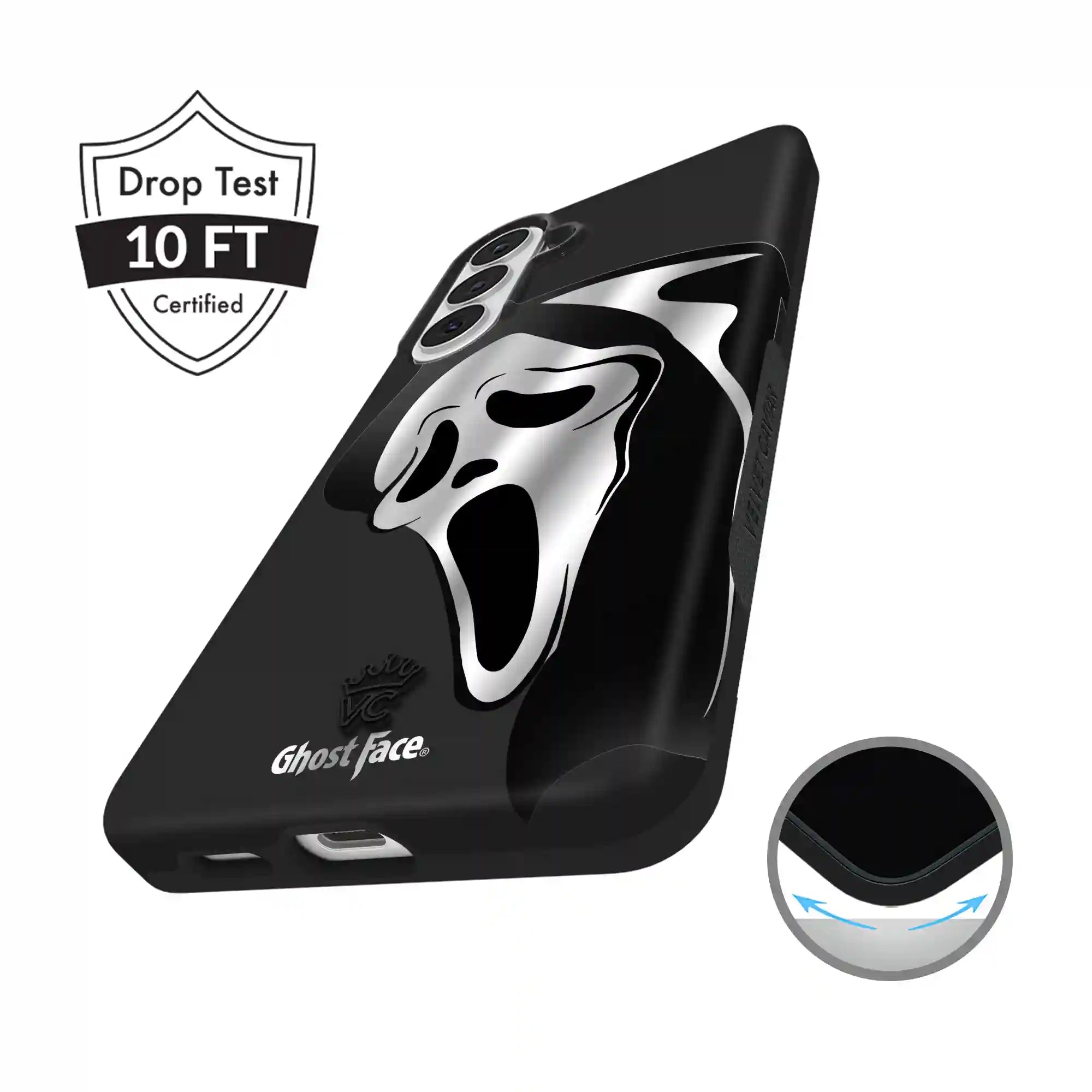Ghost Face Killer Chrome Samsung Case