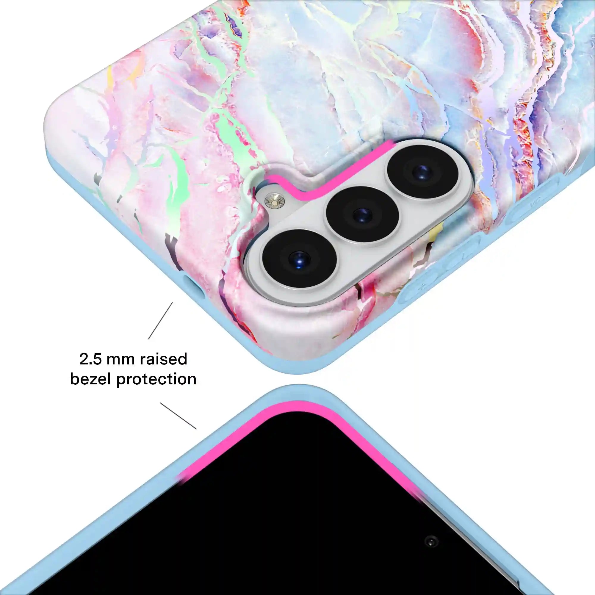 Holo Moonstone Marble Samsung Galaxy Case