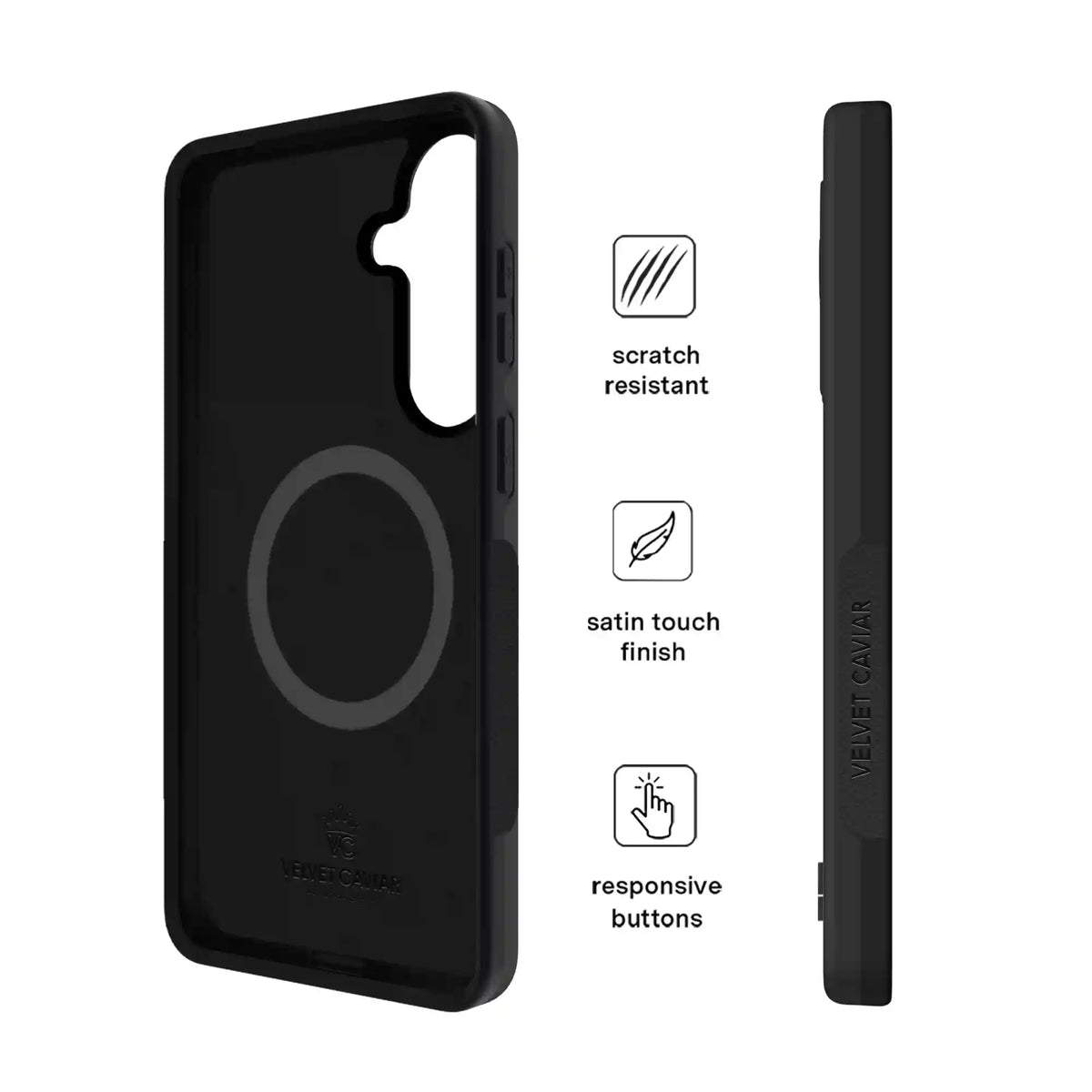 Just Black Samsung Case
