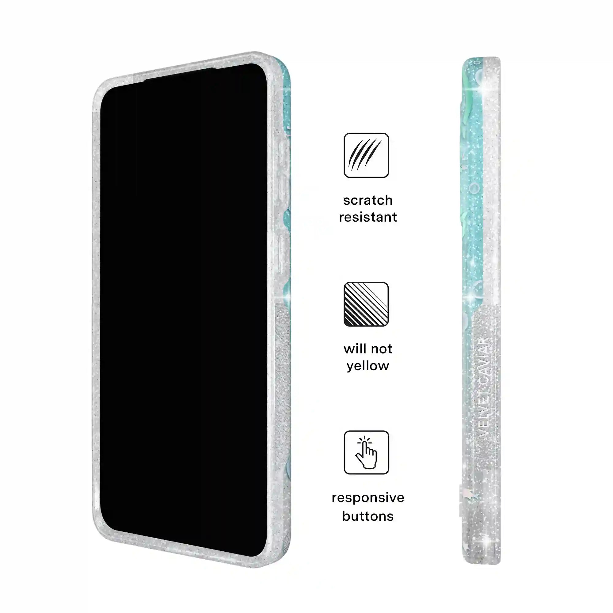 Mermaid Glitter Holo Samsung Case