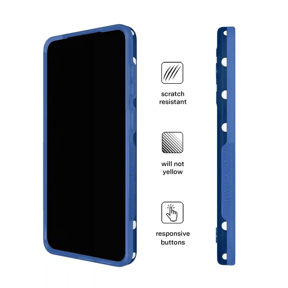 Midnight Polka Dot Samsung Case