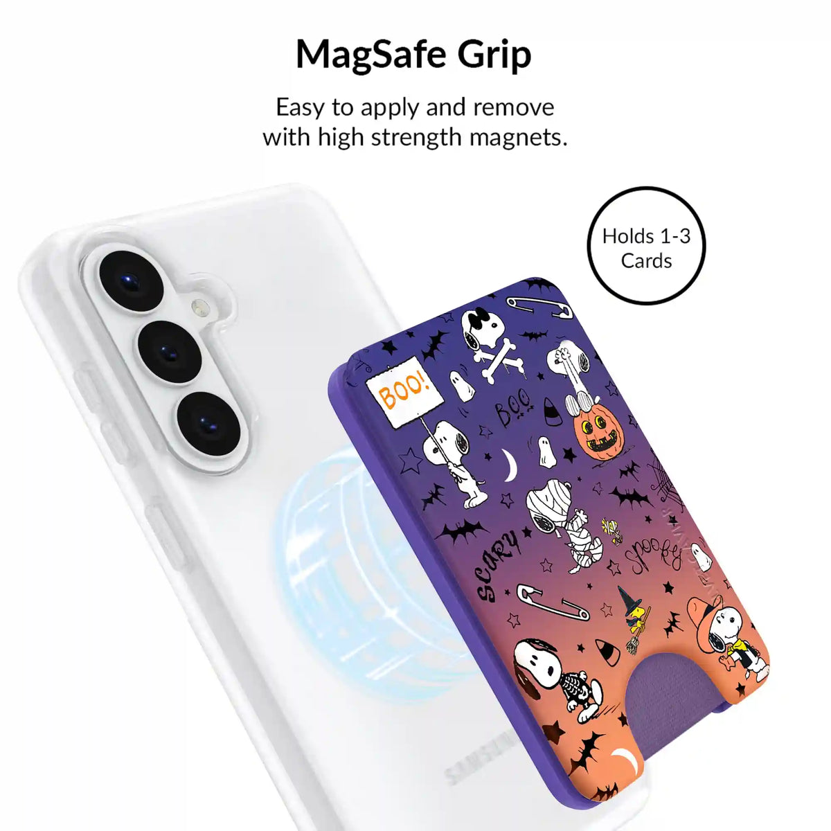 Snoopy Spooky Glitter Samsung Bundle Set