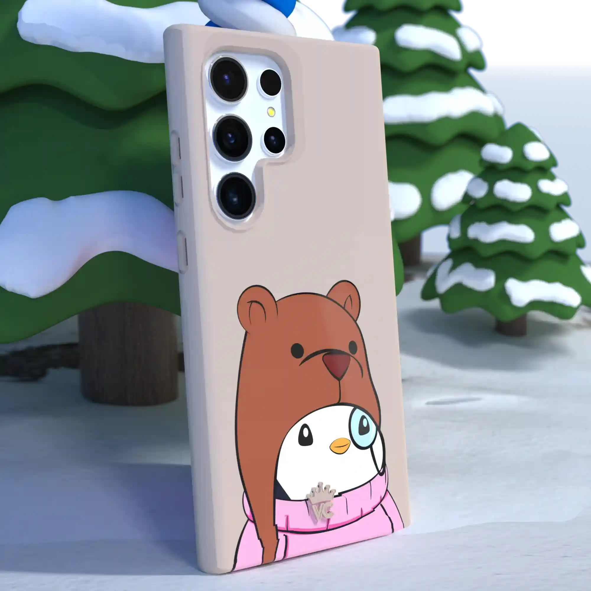 Pudgy Penguins Huddle Up Samsung Case