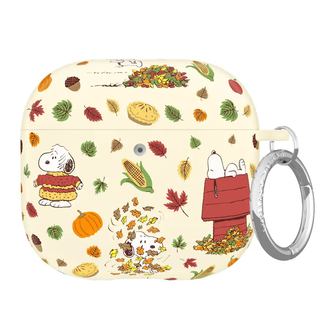 Snoopy Autumn Leaves AirPod Case