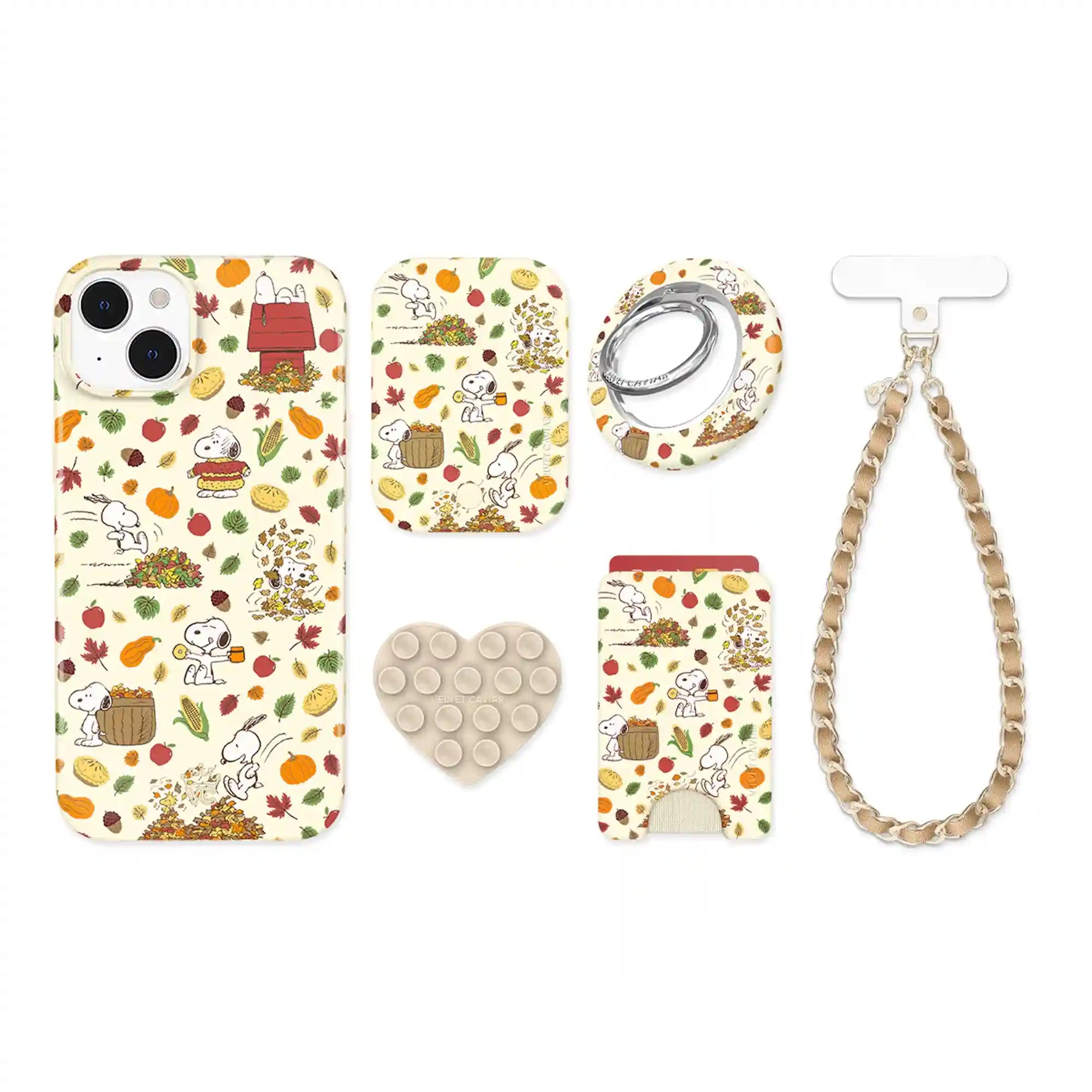 Snoopy Autumn Leaves iPhone Bundle Set
