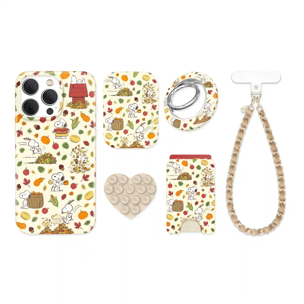 Snoopy Autumn Leaves iPhone Bundle Set